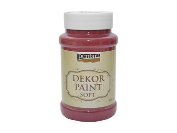 Dekor Paint Soft - křídová vintage barva 500ml - burgundská červená