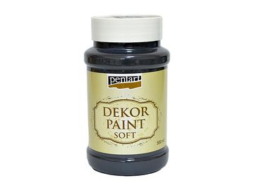 Dekor Paint Soft - křídová vintage barva 500ml - černá