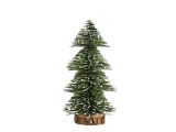 Dekorační zasněžený vánoční stromeček 20cm