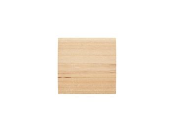 Dřevěná destička 12,5x12,5cm