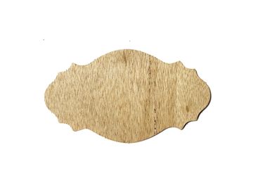Dřevěná destička krojená - 13,5x23,5cm