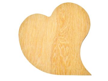 Dřevěná destička srdce Tilda - 29x27cm