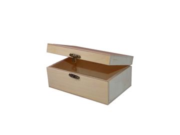 Dřevěná krabička - truhlička - 15x9, 5x6, 5 cm