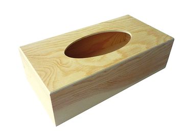 Dřevěná krabička - zásobník na ubrousky 27,5cm