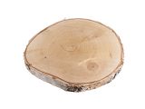 Dřevěná podložka - řezaný kmen plát 25-28cm