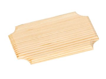 Dřevěná tabulka 16x10cm - krojená