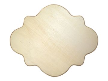 Dřevěná tabulka 33cm - krojená
