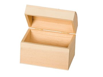 Dřevěná truhla - 15x10x11,5 cm