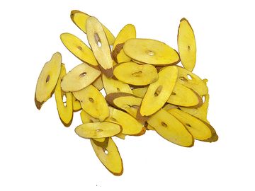 Dřevěné chipsy MING - žluté
