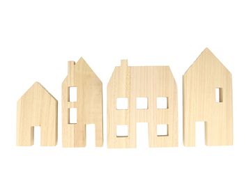 Dřevěné domky ARTEMIO 4ks