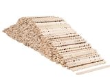 Dřevěné konstrukční stavební paličky 1000ks - přírodní
