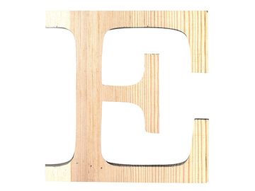 Dřevěné písmeno 11,5cm - E
