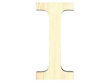 Dřevěné písmeno 11,5cm - I