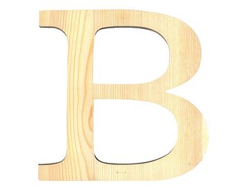Dřevěné písmeno 11,5cm - B