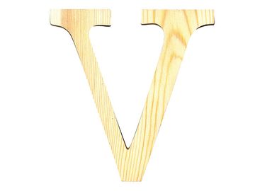 Dřevěné písmeno 19cm - V