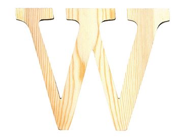 Dřevěné písmeno 19cm - W