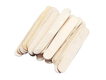 Dřevěné špachtle - lékařské paličky 15cm - přírodní