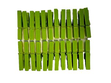 Dřevěné kolíčky 24ks 3cm - zelené