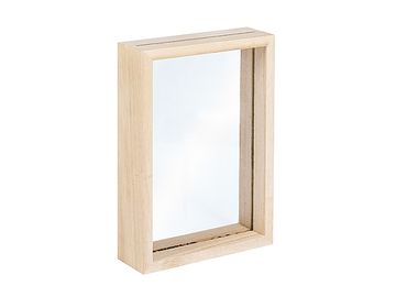 Dřevěný oboustranný rámeček - 16cm