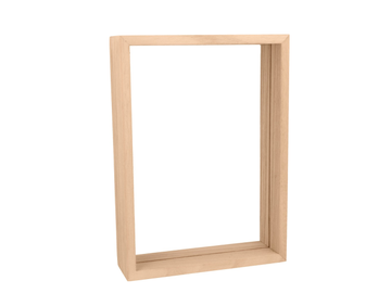 Dřevěný oboustranný rámeček - herbář ARTEMIO 22x16cm