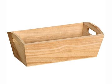 Dřevěný podnos / košíček ARTEMIO - 27x14x9 cm