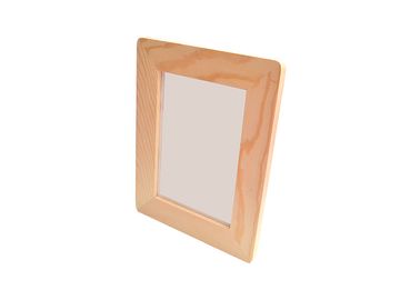 Dřevěný zaoblený rámeček na fotografii 13x18cm