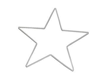 Drátěná hvězda 25cm