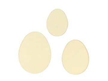 Dýhové výřezy 15ks - vejce