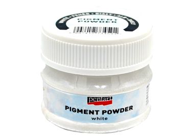 Efektový pigmentový prášek 12g - bílý