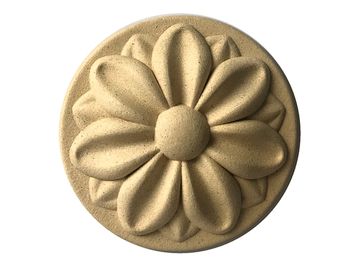 Elastické tvarovatelné dřevo - kruh květ 8cm