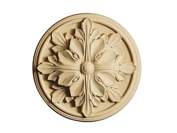 Elastické tvarovatelné dřevo - ornament kruh 8cm