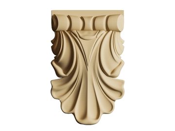 Elastické tvarovatelné dřevo - okrajový ornament 10,5cm