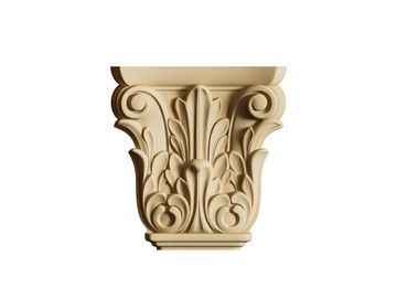 Elastické tvarovatelné dřevo - okrajový ornament 6cm