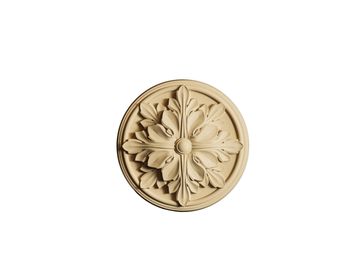 Elastické tvarovatelné dřevo - ornament kruh 4cm