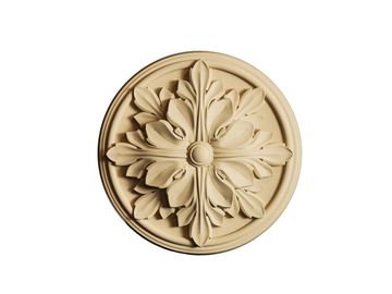 Elastické tvarovatelné dřevo - ornament kruh 6cm