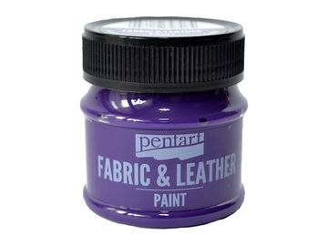 Barva na kůži a textil PENTART 50ml - fialová