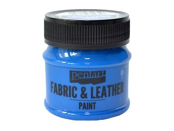 Barva na kůži a textil PENTART 50ml - modrá