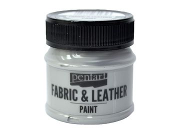 Barva na kůži a textil PENTART 50ml - šedá