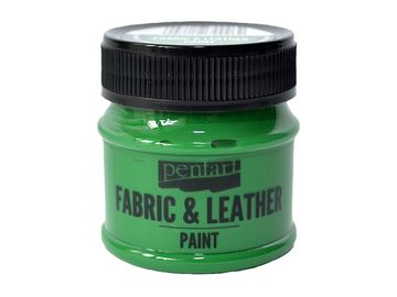 Barva na kůži a textil PENTART 50ml - zelená