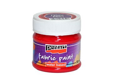 Barva na textil PENTART 50ml - karmínová