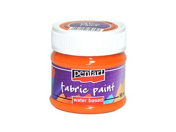 Barva na textil PENTART 50ml - oranžová
