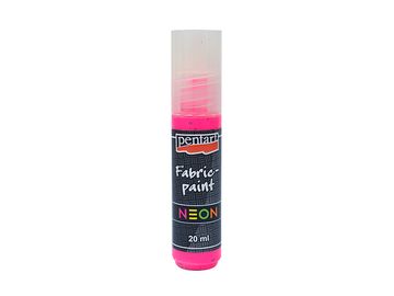 Barva na textil PENTART NEON 20ml - neonová růžová