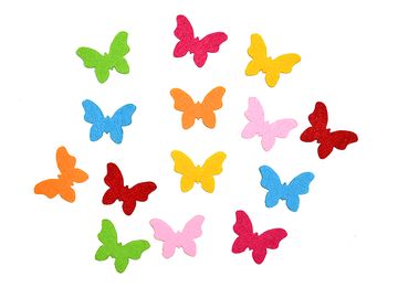 Filcové výřezy 3cm - motýli