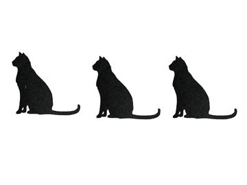 Filcové výřezy 5cm 3ks - kočky