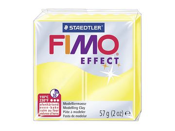 Modelovací hmota FIMO Effect 56g - průhledná žlutá