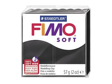 Modelovací hmota FIMO soft 56g - černá