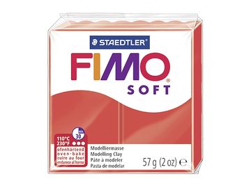 Modelovací hmota FIMO soft 56g - indiánská červená