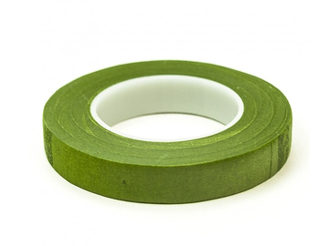 Floristická fixační páska 12mm - světle zelená