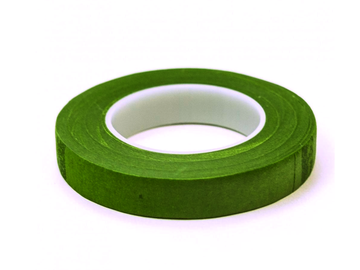Floristická fixační páska 12mm - trávově zelená
