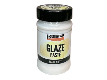 Glazurová pasta PENTART 100ml - perleťová bílá